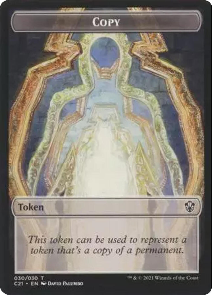 Copy // Land Mine Double-Sided Token [Secret Lair Drop Series]