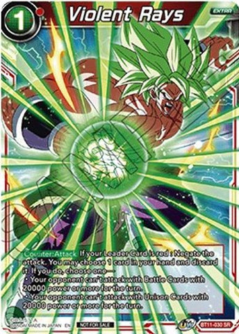 Violent Rays (BT11-030) [Tournament Promotion Cards]