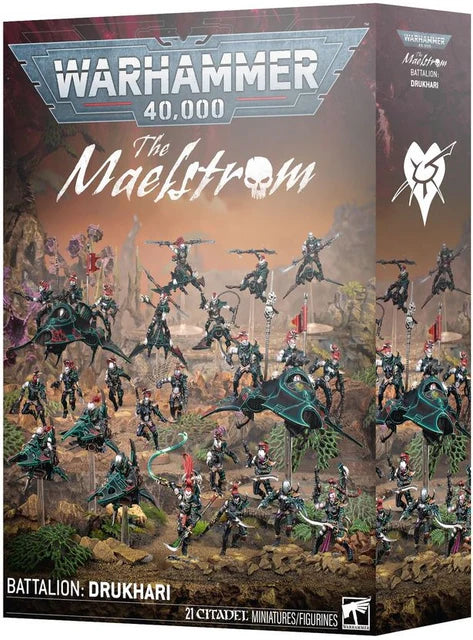 45-27 Warhammer 40K - The Maelstrom Battalion: Drukhari (28/02/26)