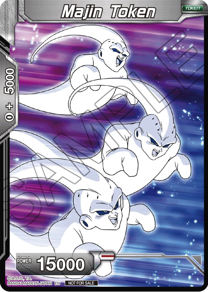 Majin Token (Championship Token Card Pack 2023 Vol.1) (Silver Foil) [Tournament Promotion Cards]