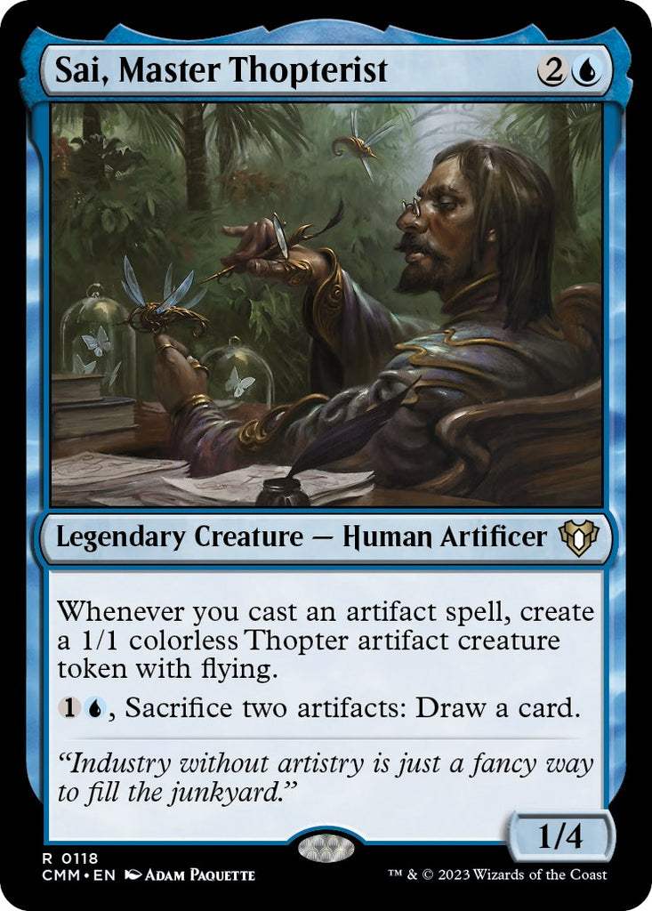 Sai, Master Thopterist [Commander Masters]