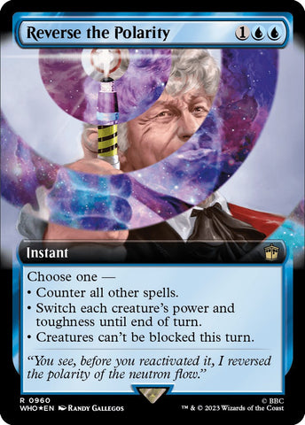 Reverse the Polarity (Extended Art) (Surge Foil) [Doctor Who]
