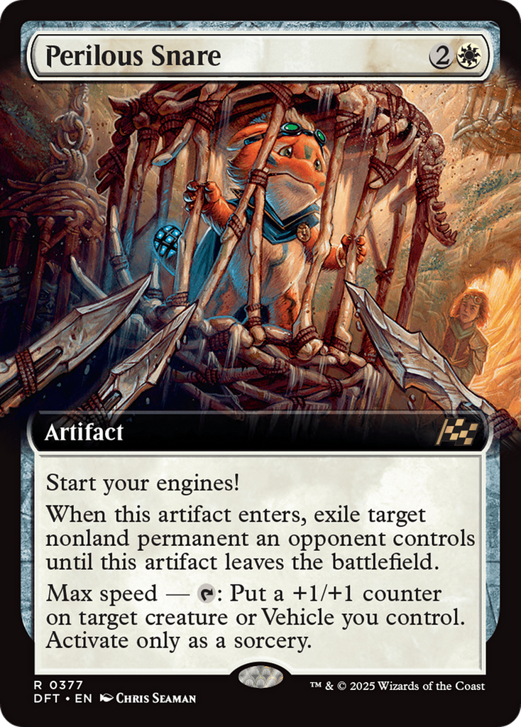 Perilous Snare (Extended Art) [Aetherdrift]