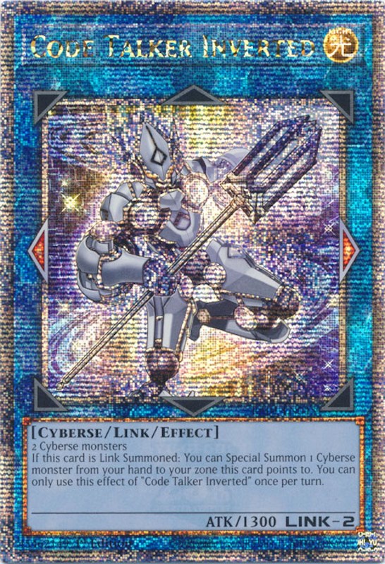 Code Talker Inverted [RA01-EN045] Quarter Century Secret Rare