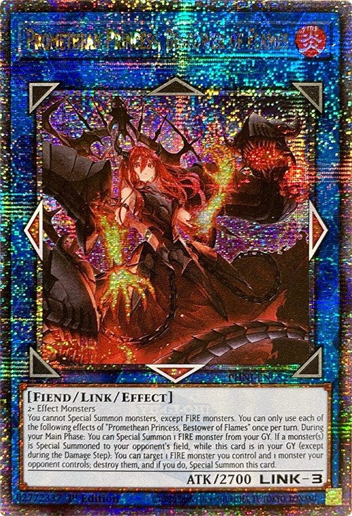 Promethean Princess, Bestower of Flames [PHNI-EN052] Quarter Century S