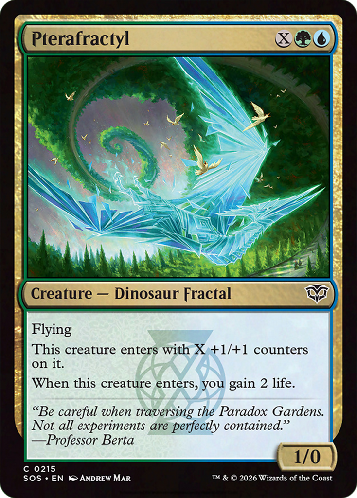 Pterafractyl [Secrets of Strixhaven]