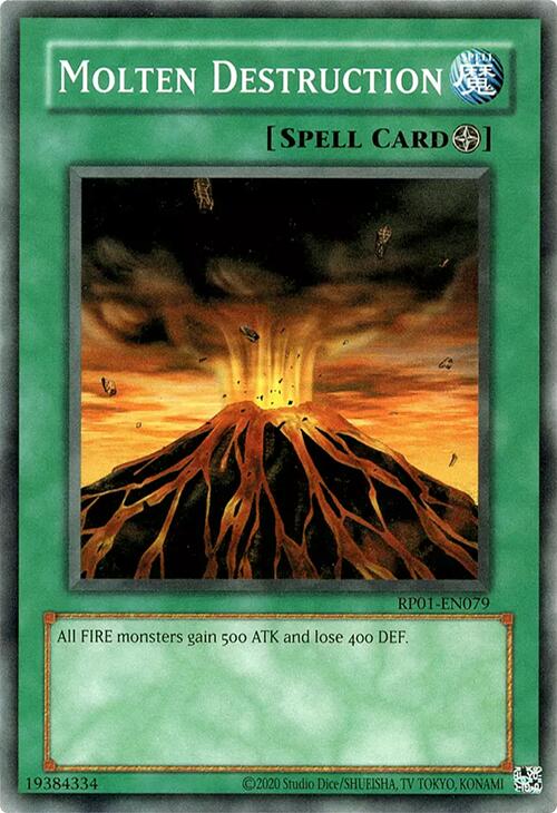 Molten Destruction [RP01-EN079] Common