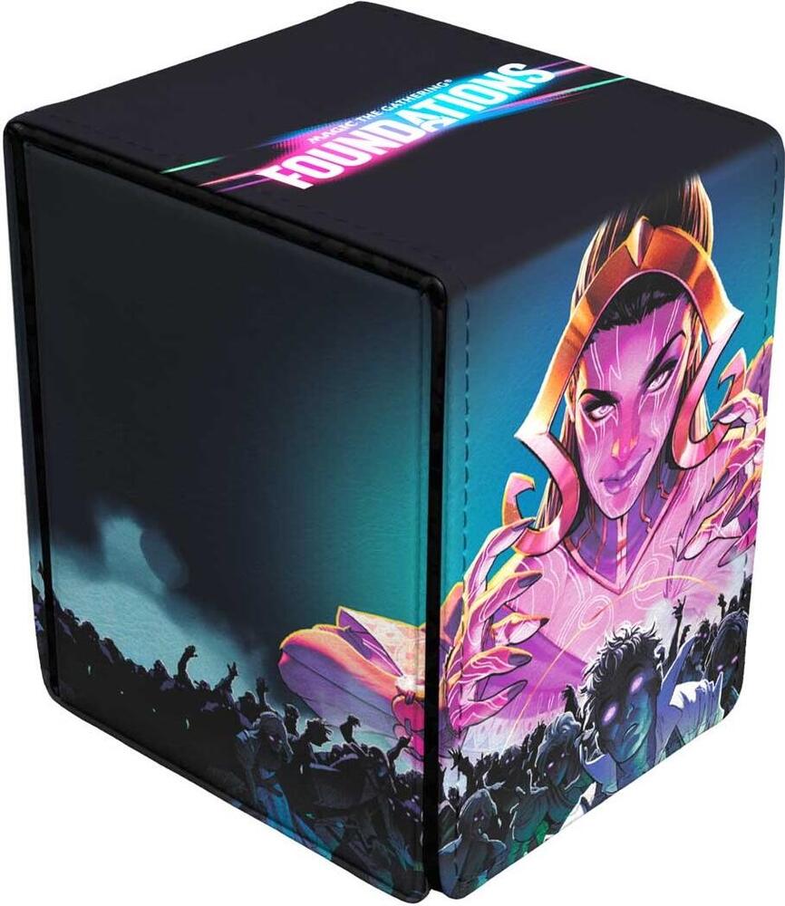 Foundations Alcove Flip Deck Box for Magic: The Gathering - Ultra Pro Deck Box - Liliana