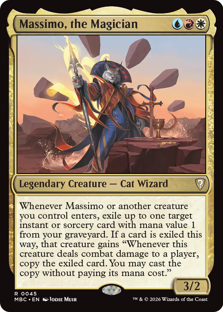 Massimo, the Magician [Mystery Booster: Commander Edition]
