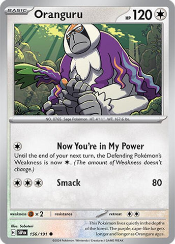 Oranguru (156/191) [Scarlet & Violet: Surging Sparks]