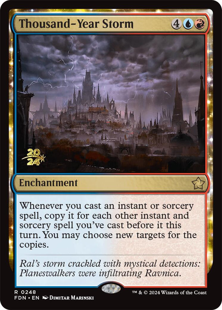Thousand-Year Storm [Foundations Prerelease Promos]