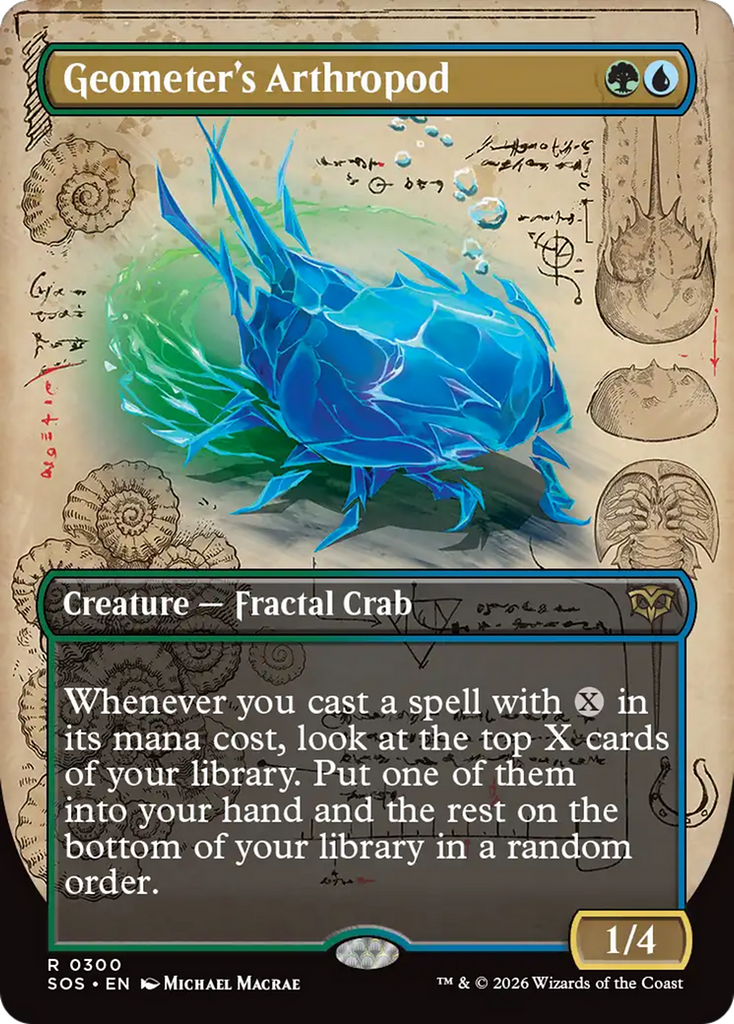 Geometer's Arthropod (Borderless) [Secrets of Strixhaven]