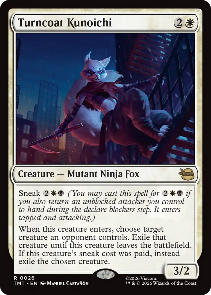 Turncoat Kunoichi [Teenage Mutant Ninja Turtles]
