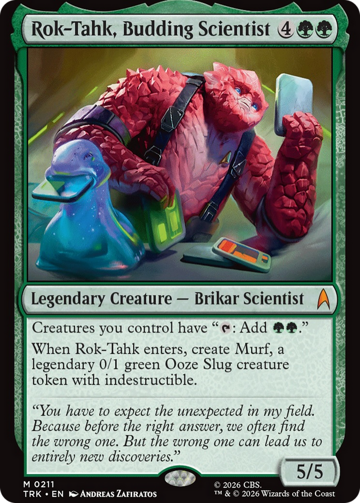 Rok-Tahk, Budding Scientist [Star Trek]