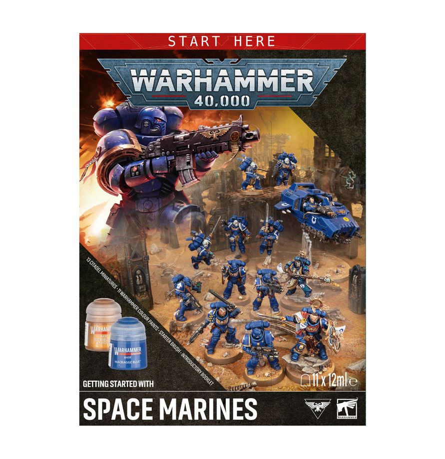 60-52 Warhammer 40K - Getting Started With: Space Marines (25/07/2026) - Release Date