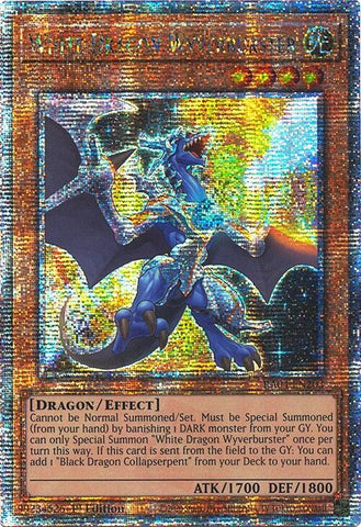 White Dragon Wyverburster [RA04-EN203] Quarter Century Secret Rare