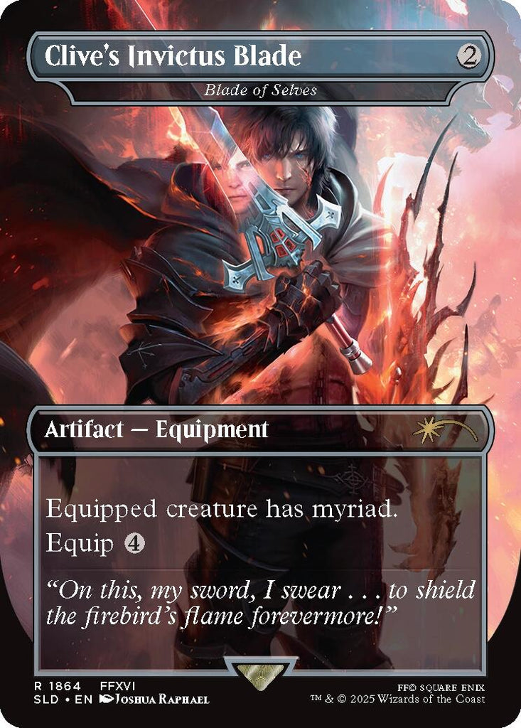 Clive's Invictus Blade - Blade of Selves [Secret Lair Drop Series]