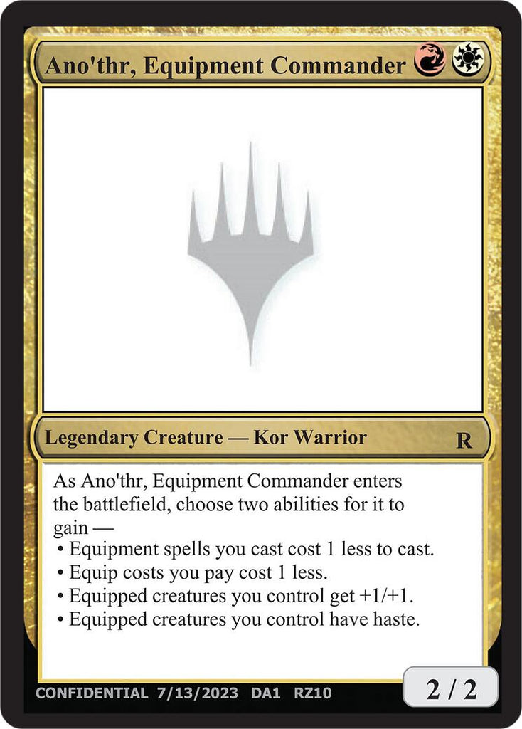 Ano'thr, Equipment Commander [Mystery Booster]