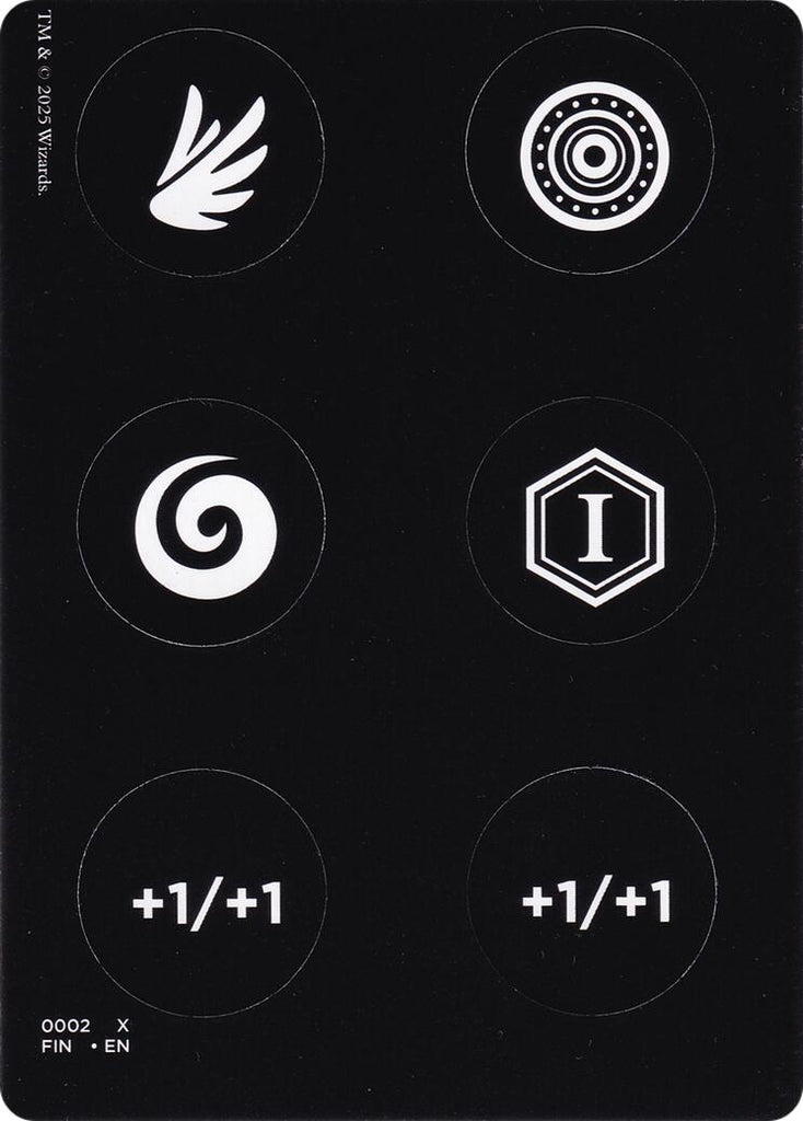 Punch Card Token (0001 // 0002) [FINAL FANTASY Tokens]