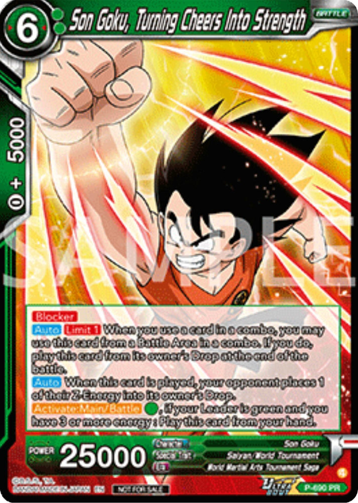 Son Goku, Turning Cheers Into Strength (Deluxe Pack 2025 Vol.2) (P-690) [Promotion Cards]
