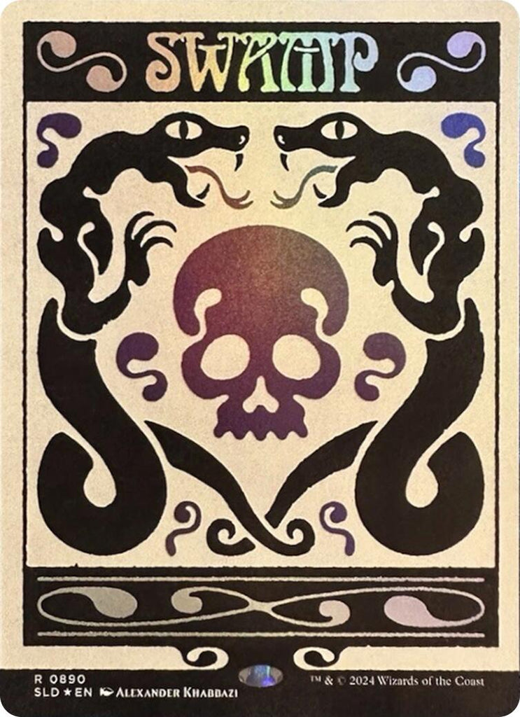 Swamp (0890) (Rainbow Foil) [Secret Lair Drop Series]