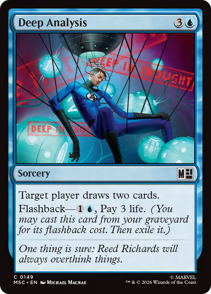 Deep Analysis (Surge Foil) [Marvel Super Heroes Commander]