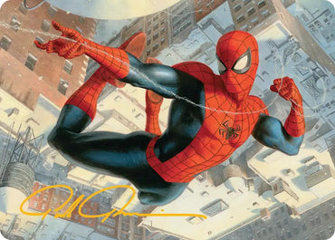 Spider-Man, Peter Parker Art Card (Gold-Stamped Signature) [Marvel's Spider-Man Art Series]
