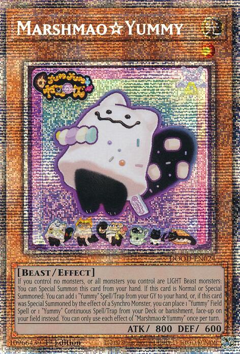 MarshmaoYummy (Starlight Rare) [DOOD-EN024] Starlight Rare