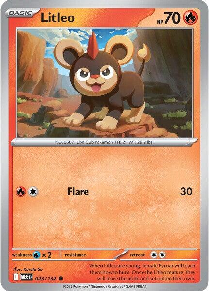 Litleo (023/132) [Mega Evolutions: Base Set]