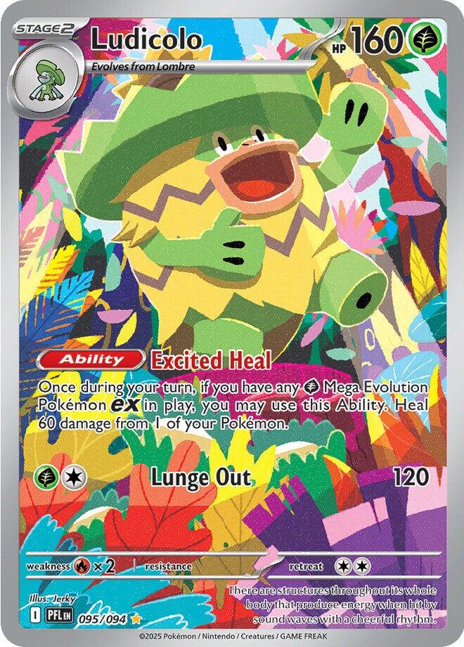 Ludicolo (095/094) [Mega Evolution: Phantasmal Flames]