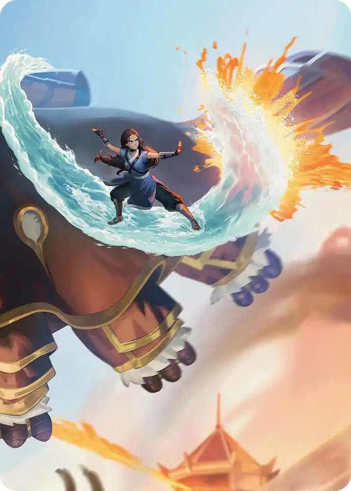 Katara's Reversal Art Card [Avatar: The Last Airbender Art Series]
