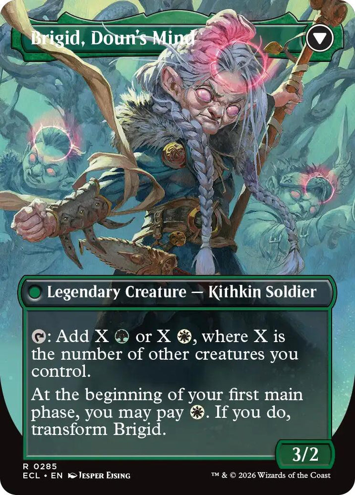 Brigid, Clachan's Heart (Borderless) [Lorwyn Eclipsed]