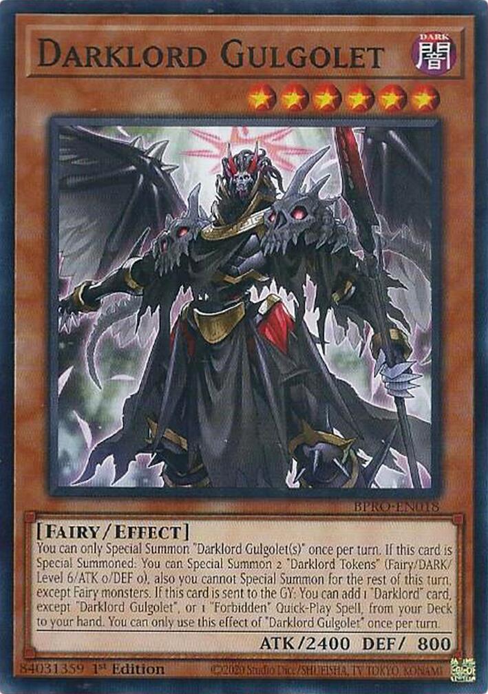 Darklord Gulgolet [BPRO-EN018] Common