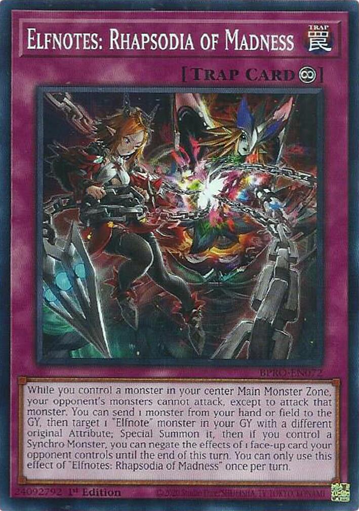 Elfnotes: Rhapsodia of Madness [BPRO-EN072] Common