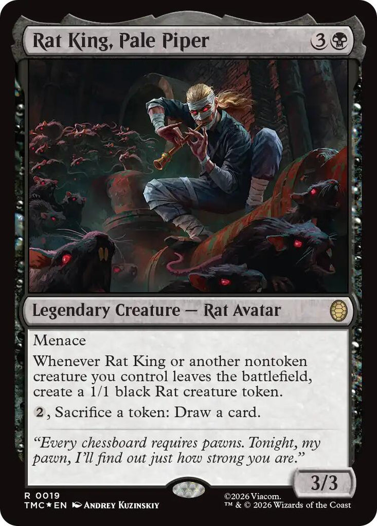 Rat King, Pale Piper (Surge Foil) [Teenage Mutant Ninja Turtles Commander]
