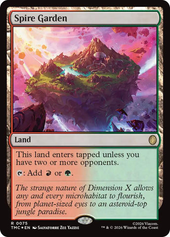 Spire Garden (Surge Foil) [Teenage Mutant Ninja Turtles Commander]