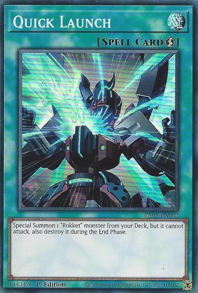 Quick Launch [RA05-EN062] Super Rare