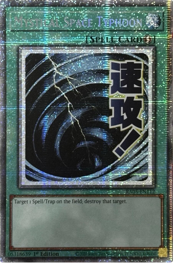 Mystical Space Typhoon (Starlight Rare) [RA05-EN112] Starlight Rare