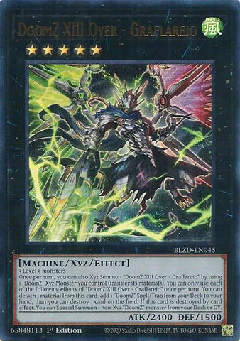 DoomZ XIII Over - Graflareio [BLZD-EN045] Ultra Rare
