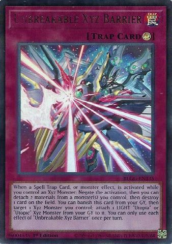 Unbreakable Xyz Barrier [BLGG-EN135] Ultra Rare