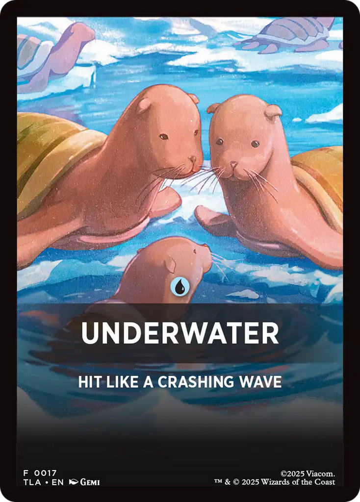 Underwater Theme Card [Avatar: The Last Airbender Tokens]
