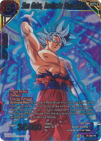 Son Goku, Instincts Surpassed (P-198) [Promotion Cards]