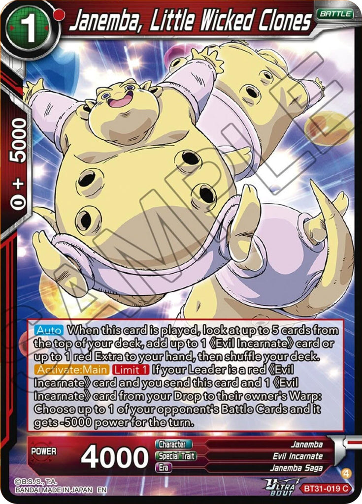 Janemba, Little Wicked Clones (BT31-019) [Impact Beyond Dimensions]