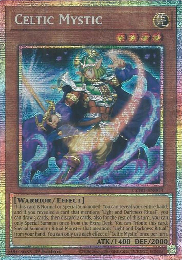 Celtic Mystic (Starlight Rare) [CORI-EN003] Starlight Rare