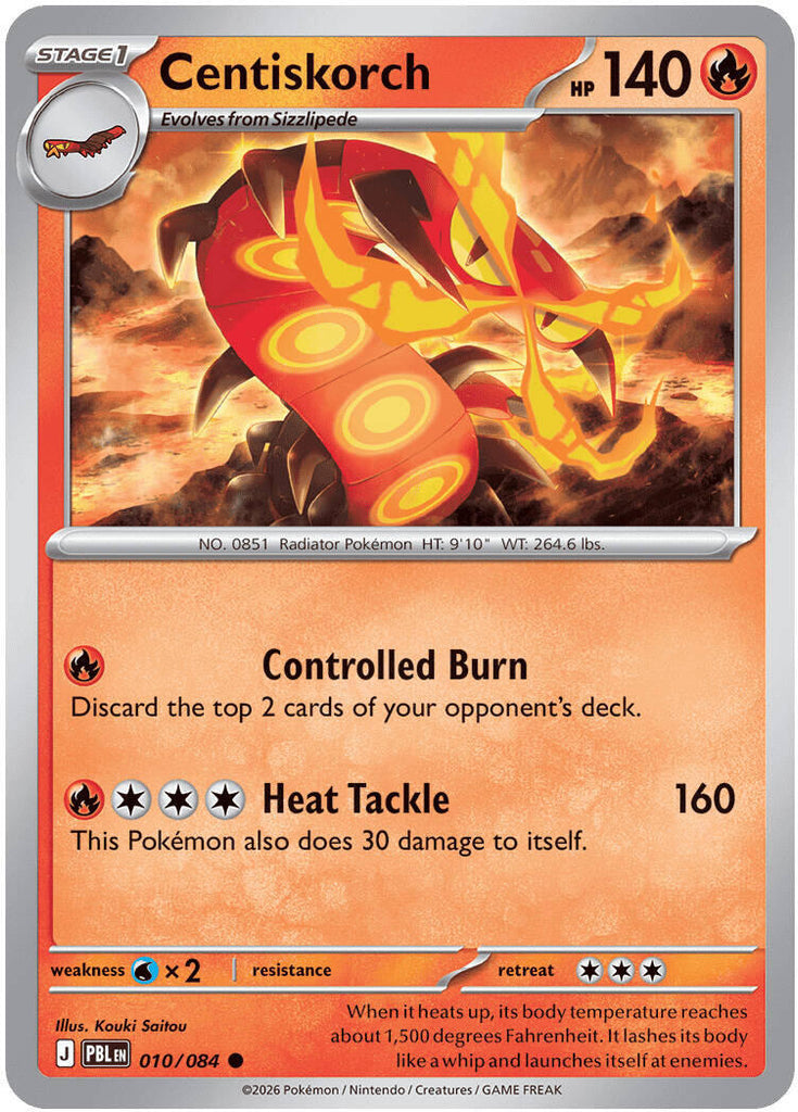 Centiskorch (010/084) [Mega Evolution: Pitch Black]