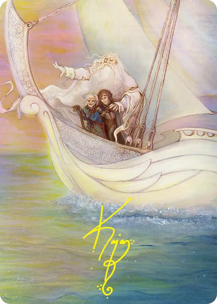 Dawn of a New Age Art Card (Gold-Stamped Signature) [The Hobbit Art Series]