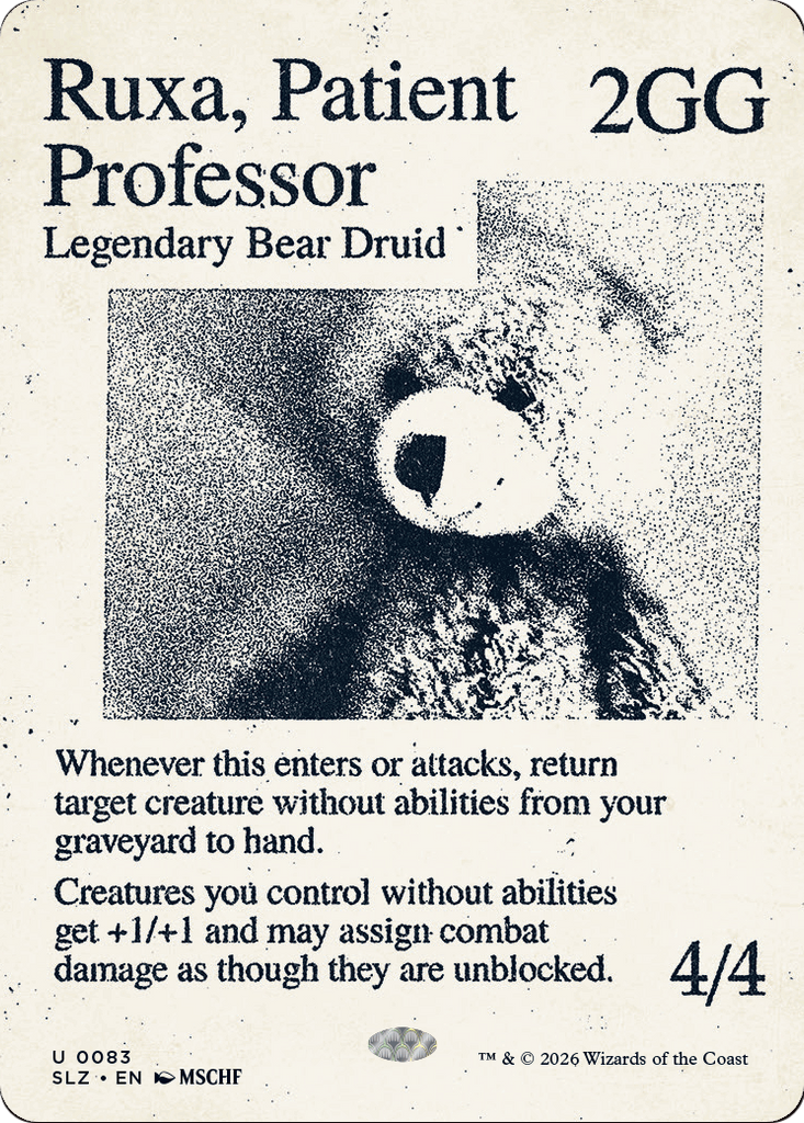 Ruxa, Patient Professor (0083) [Secret Lair x MSCHF: The Zeta Set]