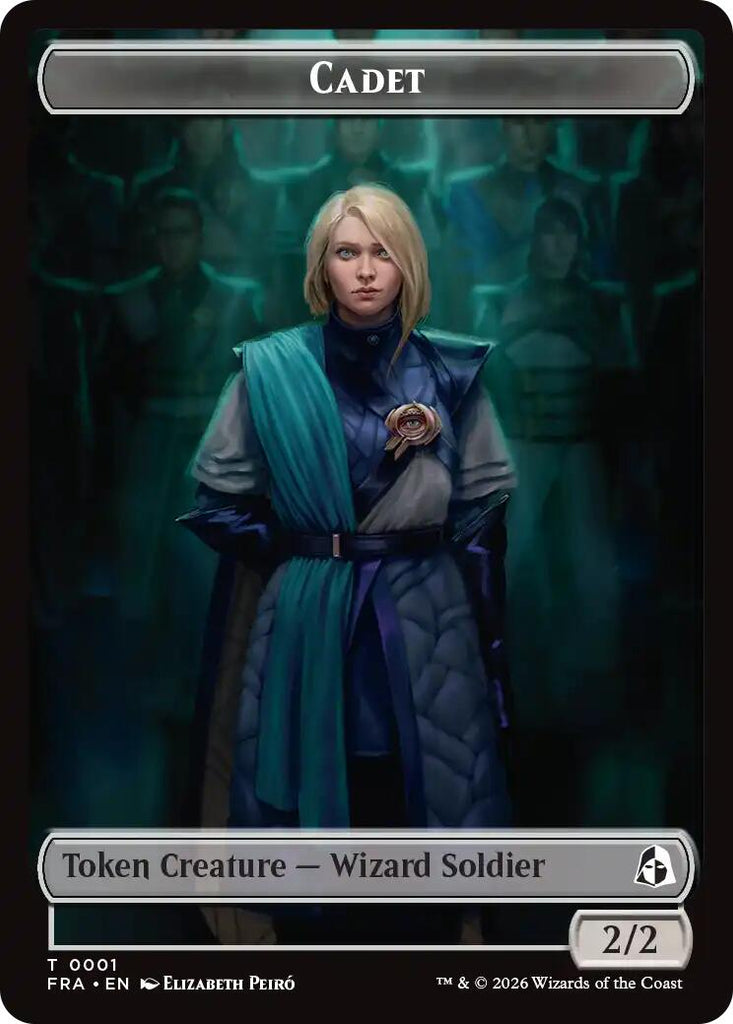 Cadet // Beast Double-Sided Token [Reality Fracture Tokens]