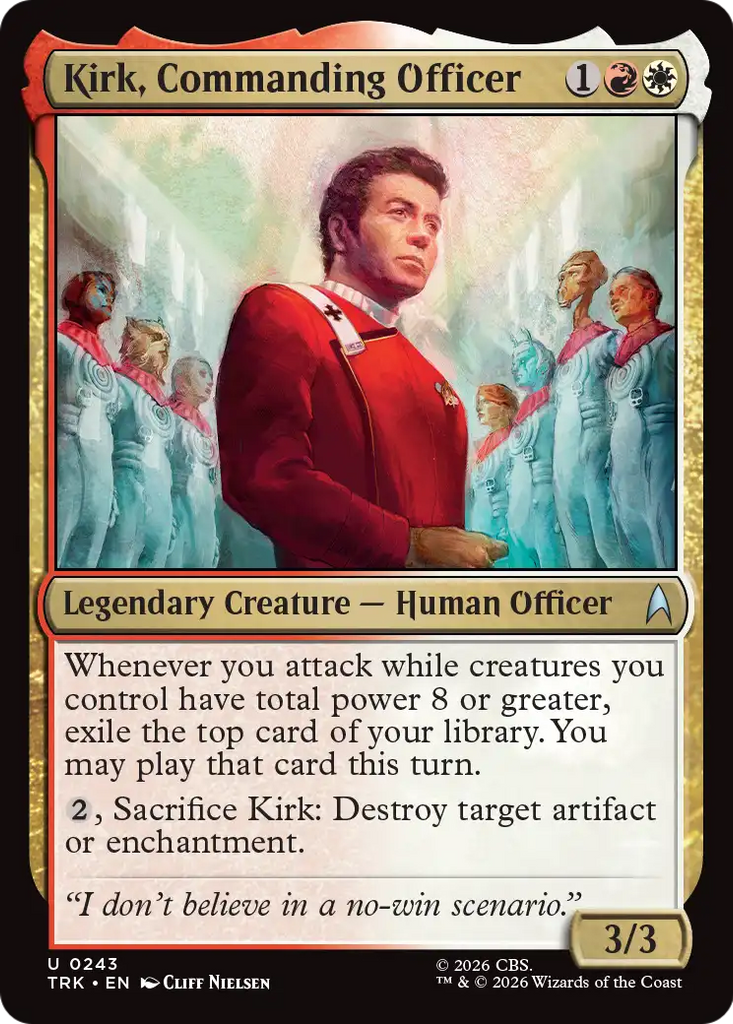 Kirk, Commanding Officer [Star Trek]
