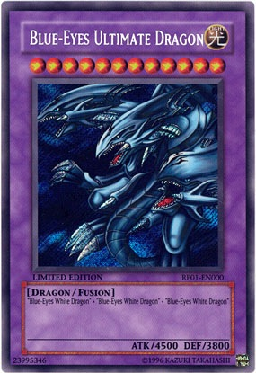 Blue-Eyes Ultimate Dragon [RP01-EN000] Secret Rare